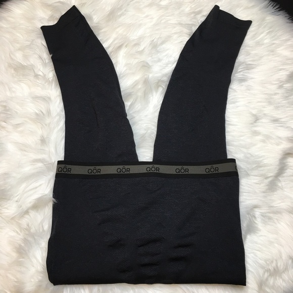 QOR Thermal Leggings Black XL - Picture 3 of 8